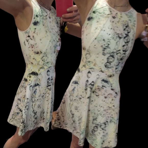 Ted Baker London Dresses & Skirts - TED BAKER Crystal Droplets Neoprene Skater Dress